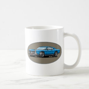 67 Pontiac GTO_blue Coffee Mug