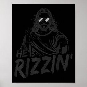 67 Rizzin Jesus for Men Boys Women Kids Youth Poster