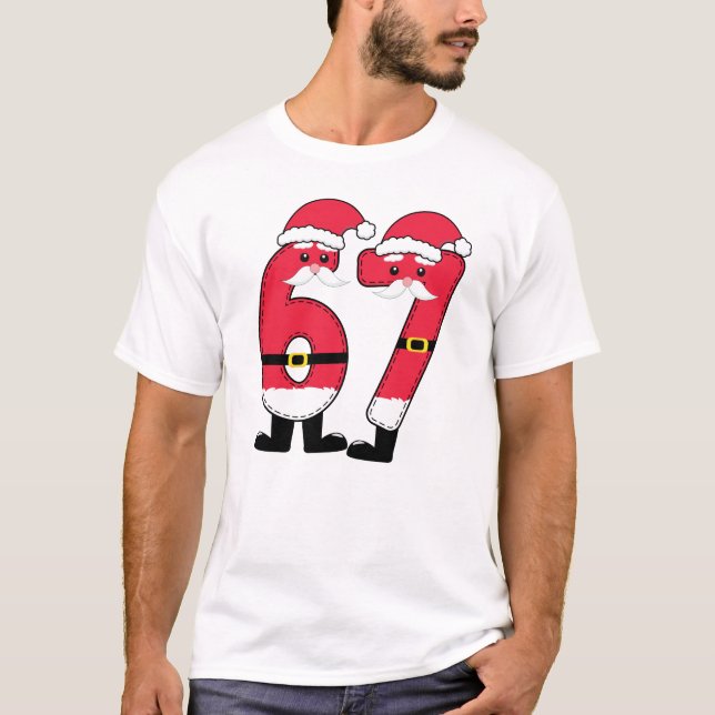 67 Santa Christmas Family Matching Tshirt (Front)