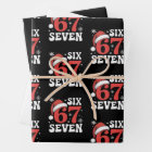67 Santa Hat Christmas Six Seven Funny Sayings