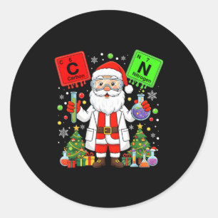 67 Science Teacher Chemistry 67 Periodic Table Chr Classic Round Sticker