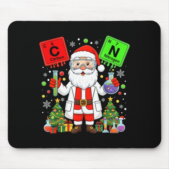 67 Science Teacher Chemistry 67 Periodic Table Chr Mouse Mat (Front)