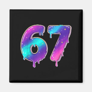 67 Shirt, 67 Meme Baseball Lifestyle 101 Apparel Y Magnet