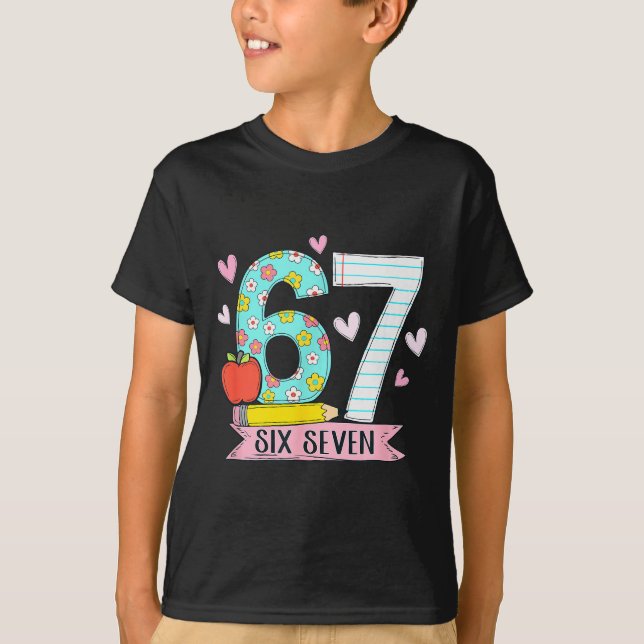 67 Shirt For Teachers 67 Meme Women Teacher Six Se (Front)