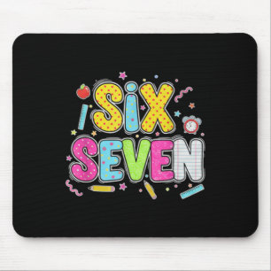 67 Shirt For Teachers 67 Meme Women Teacher Six Se Mouse Mat