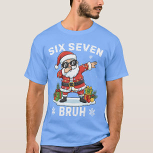 67 Si Seven Bruh Funny Christmas Memerendee retro T-Shirt