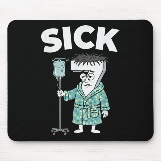 67 Sick Seven Six 6 7 Meme  Mouse Mat (Front)