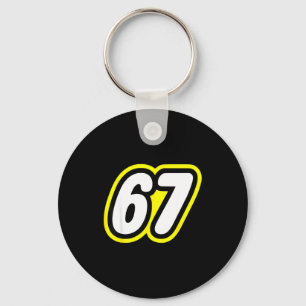 67 Six Seven 6 7 Boys Girls Kids Teens Tee  Key Ring