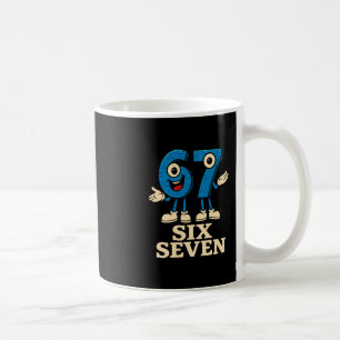 67 Six Seven 6-7 - Funny Italian Brainrot Kids Gam Coffee Mug
