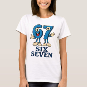 67 Six Seven 6-7 - Funny Italian Brainrot Kids Gam T-Shirt