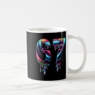 67 Six Seven 6 7 Meme Design Funny 6 7 Coffee Mug