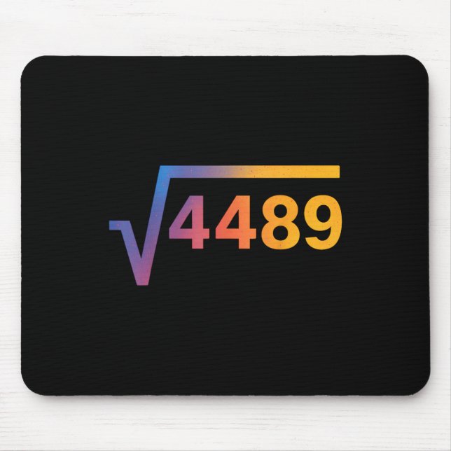 67 Six Seven 6-7 Meme  Mouse Mat (Front)