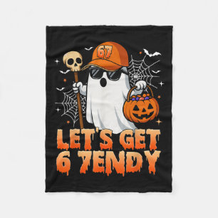 67 Six Seven 6 7endy Let's Get Sendy Meme Hallowee Fleece Blanket