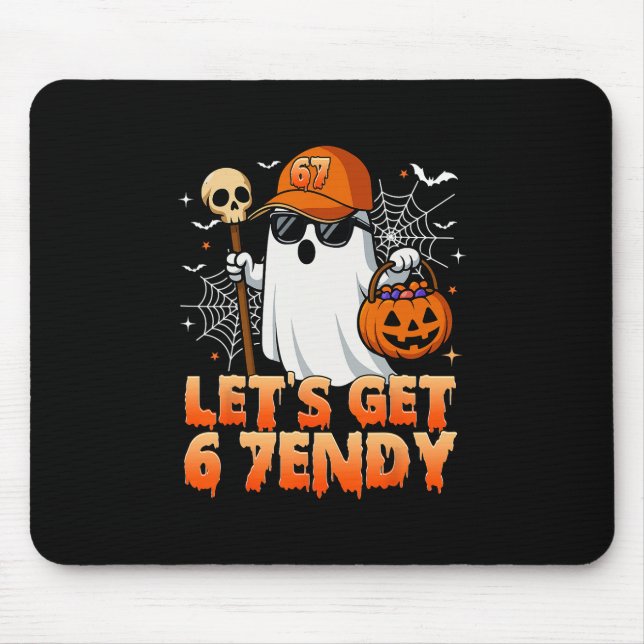 67 Six Seven 6 7endy Let's Get Sendy Meme Hallowee Mouse Mat (Front)