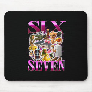 67 Six Seven Birthday Meme Viral Italian Brainrot Mouse Mat