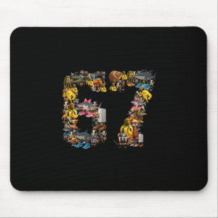 67 Six Seven Birthday Meme Viral Italian Brainrot Mouse Mat