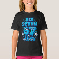 67 Six Seven Blue Retro Pop Culture