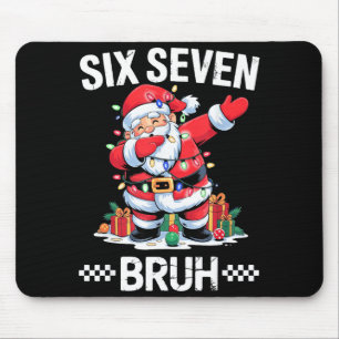 67 Six Seven Burh Christmas 6 7 Meme Mouse Mat