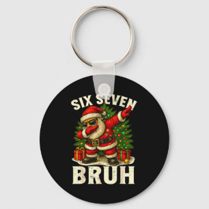 67 Six Seven Burh Funny Christmas 6 7 Meme Men Wom Key Ring
