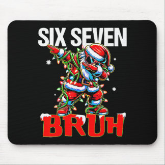 67 Six Seven Burh Santa Christmas 6 7 Meme Men Wom Mouse Mat