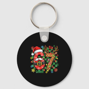 67 Six Seven Funny Christmas 6 7 Meme Joke Boys Gi Key Ring