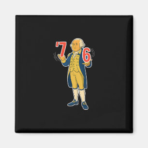 67 Six Seven Funny George Washington Meme Magnet