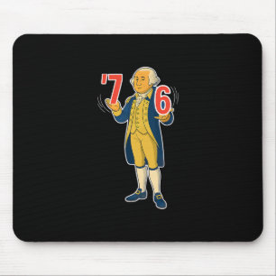 67 Six Seven Funny George Washington Meme Mouse Mat