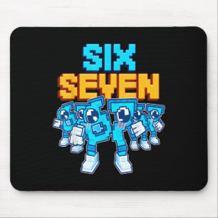 67 Six Seven Funny Italian Brainrot Kids Gaming Me Mouse Mat