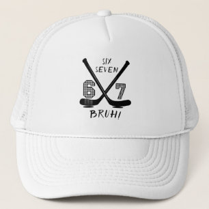 67 Six Seven Funny Meme Brain Rot Meme Trucker Hat