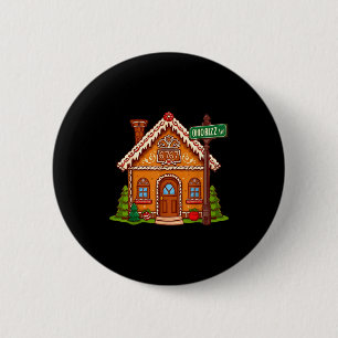 67 Six Seven Gingerbread House Funny Teacher Chris 6 Cm Round Badge