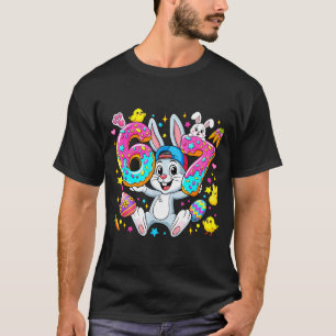 67 six seven meme 6 7 cute rabbit bunny easter day T-Shirt