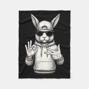 67 Six Seven Meme 6 7 Funny Easter Day For Boys Me Fleece Blanket