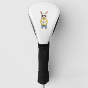67 Six Seven Meme 6 7 Funny Easter Day for Boys Me Golf Head Cover