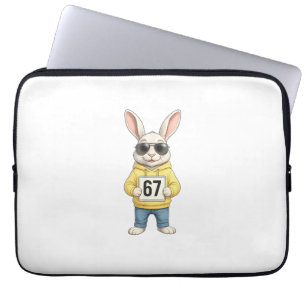 67 Six Seven Meme 6 7 Funny Easter Day for Boys Me Laptop Sleeve