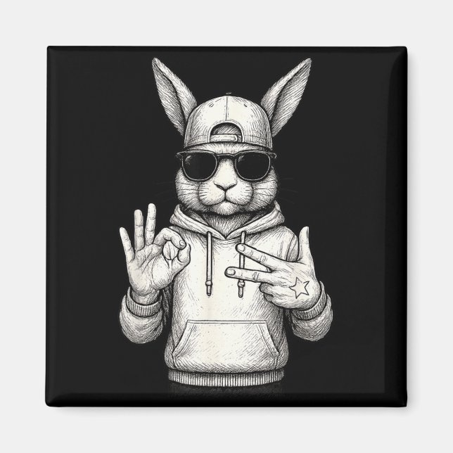 67 Six Seven Meme 6 7 Funny Easter Day For Boys Me Magnet (Front)