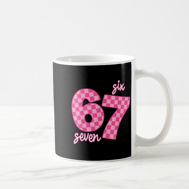 67 Six Seven Meme  Coffee Mug (Right)
