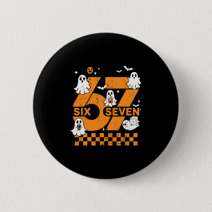 67 Six Seven Meme Fun 6 7 Couple Matching Hallowee Cm Round Badge