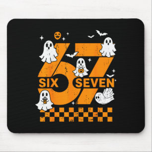 67 Six Seven Meme Fun 6 7 Couple Matching Hallowee Mouse Mat
