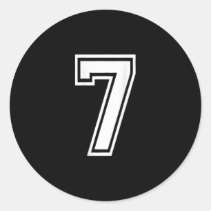 67 Six Seven Meme Matching Halloween Costume (on C Classic Round Sticker