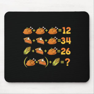 67 Six Seven Meme Math Thanksgiving Equation Logic Mouse Mat