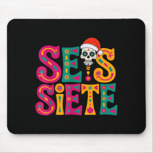 67 Six Seven Spanieacher Bilingual Seis Siete Chri Mouse Mat