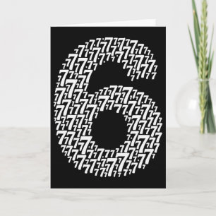 67 Sixty Seven Halloween Costume Design Funny 6 7 Card