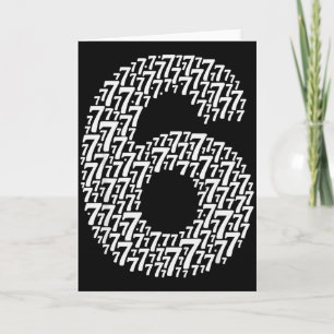 67 Sixty Seven Halloween Costume Design Funny 6 7  Card