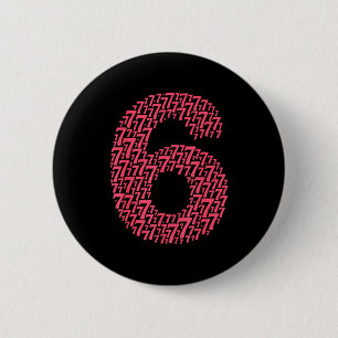 67 Sixty Seven Halloween Costume Design Funny 6 7 Cm Round Badge
