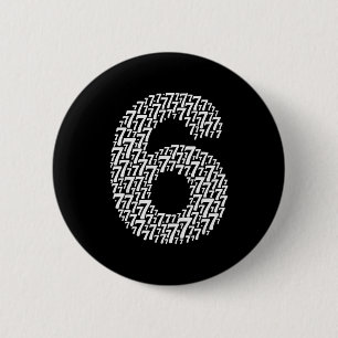 67 Sixty Seven Halloween Costume Design Funny 6 7  Cm Round Badge