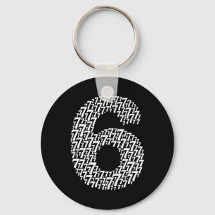 67 Sixty Seven Halloween Costume Design Funny 6 7 Key Ring