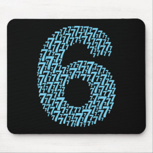 67 Sixty Seven Halloween Costume Design Funny 6 7  Mouse Mat