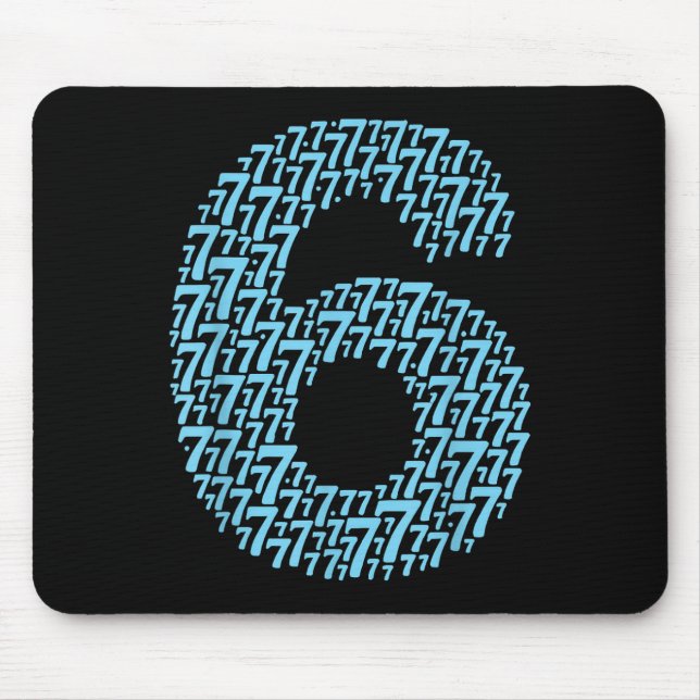 67 Sixty Seven Halloween Costume Design Funny 6 7  Mouse Mat (Front)