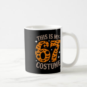67 Sixty Seven Halloween Costume Funny 6 7 Meme De Coffee Mug