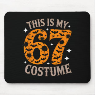 67 Sixty Seven Halloween Costume Funny 6 7 Meme De Mouse Mat